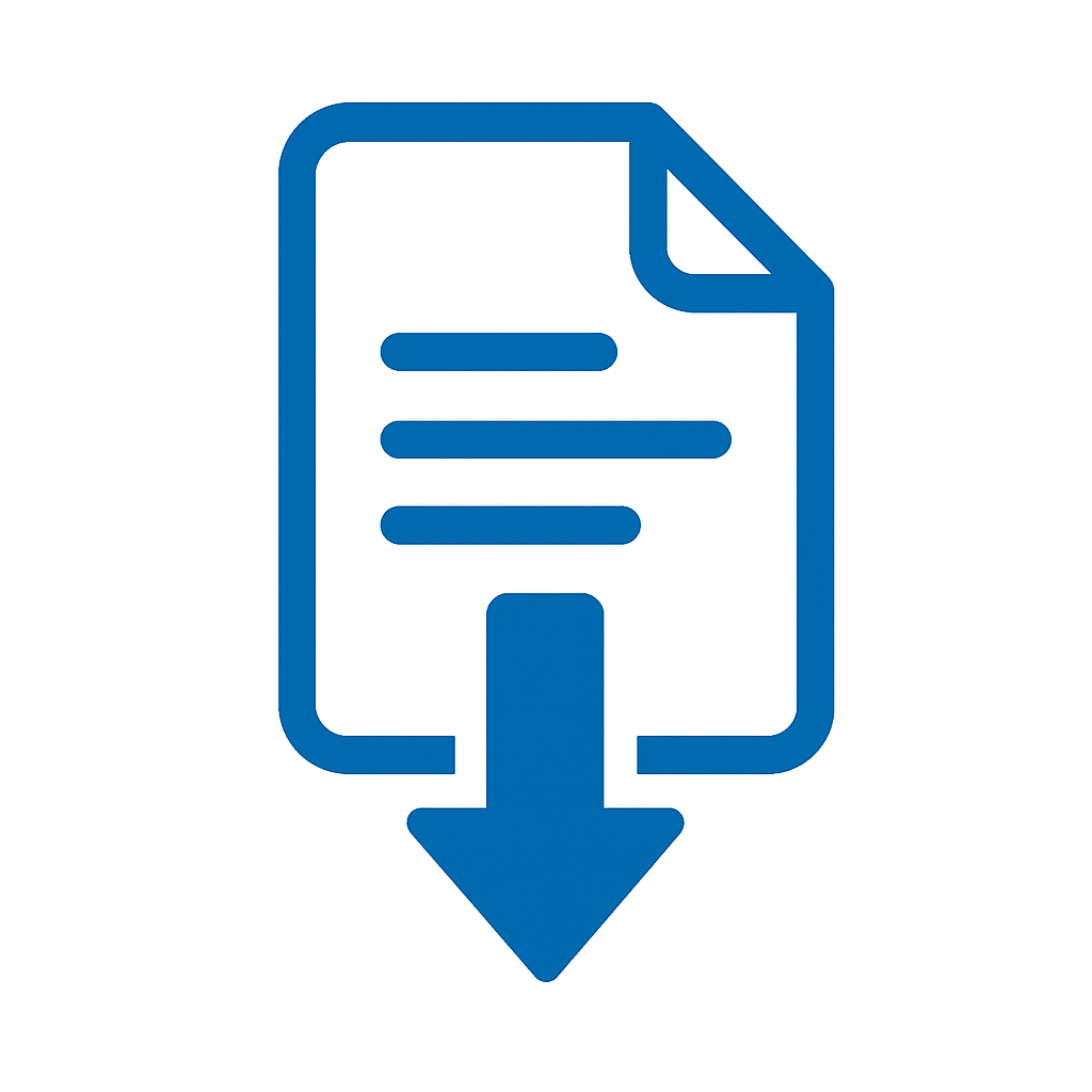 Symbol für den Download-Bereich der Careproof GmbH.